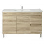 Berge White Oak Free Standing 1200 Cabinet Only